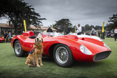 TRIBUTE TO FERRARI SPIDERS PEBBLE BEACH 2018